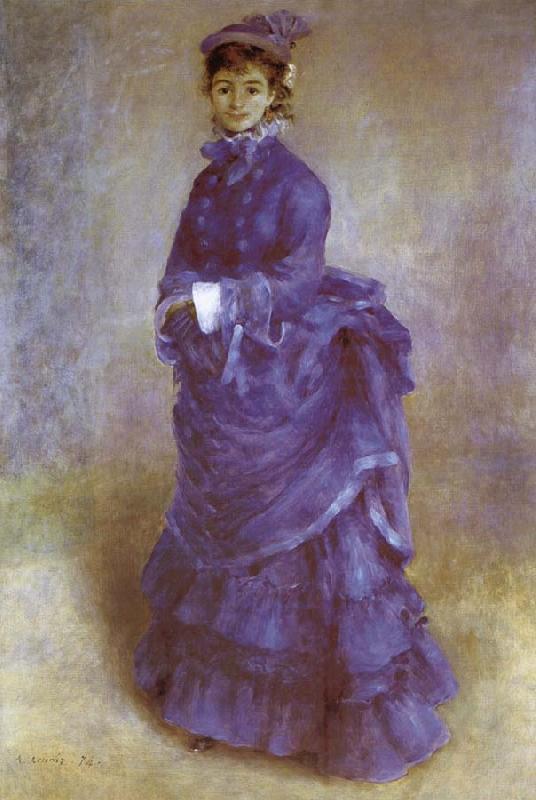 Pierre-Auguste Renoir woman of Paris France oil painting art